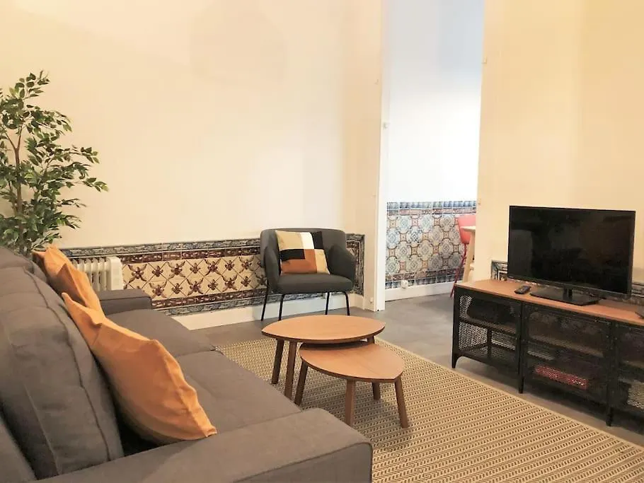 Sj1D+E Heart Of Baixa New A/C Spacious 2 Apts 5Br2Ba Lisboa