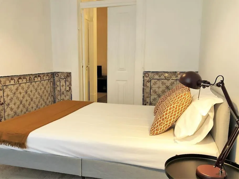 Sj1D+E Heart Of Baixa New A/C Spacious 2 Apts 5Br2Ba Lisboa شقة